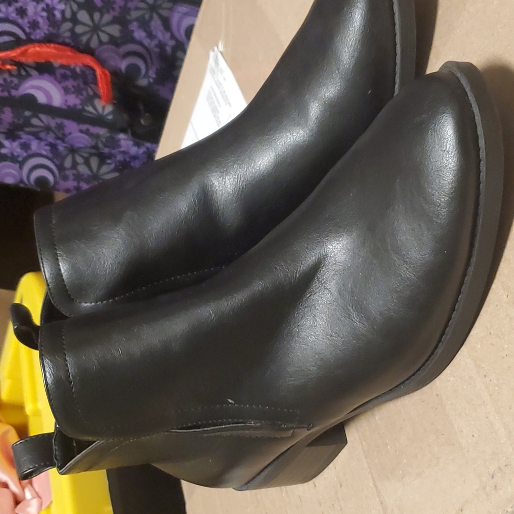 Black booties